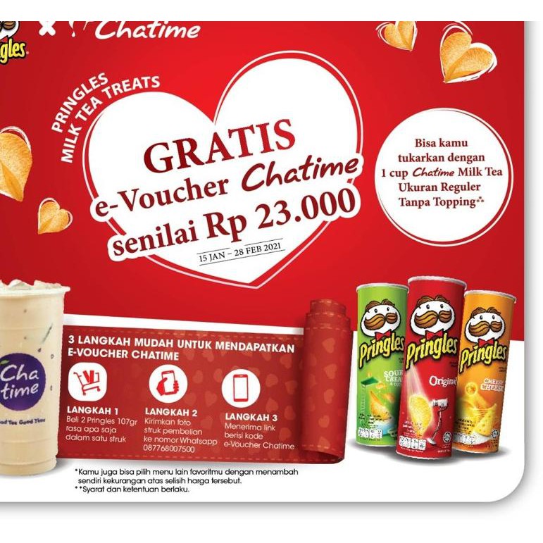 

MEN SALE Pringles Original Chips 107 gr x 3 pcs