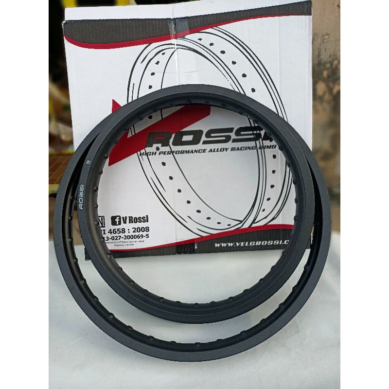 Velg Rossi 16 19 / 18 21 - Pelek Velk Velg Rossi Klx 16 19 18 21 Sepasang Hole 36 Dan 28 BIRU HITAM MERAH SILVER GOLD