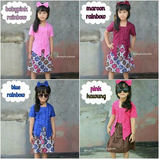 Size S Set Kebaya Anak Kutu Baru Bayi Balita Setelan Size S Set Kebaya Anak Kutu Baru Bayi Balita Setelan
