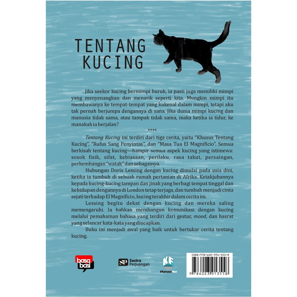 Buku Tentang Kucing - Basabasi nl*424  Shopee Indonesia