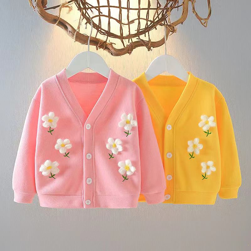 【Happy Baby】0-4 Tahun Jaket Anak Fashion Style Elegant Motif Bungga WT06