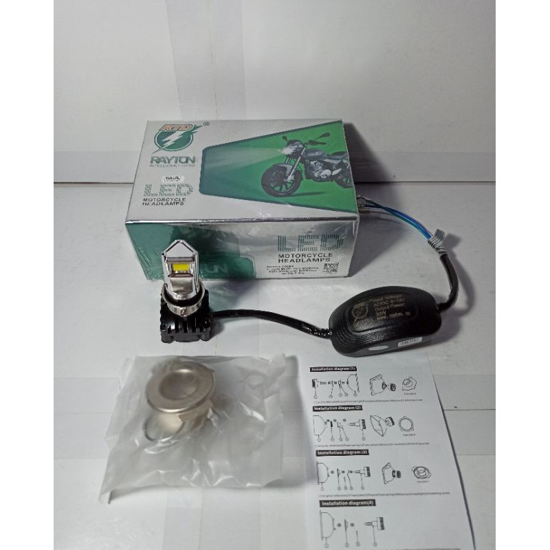 lampu led rtd rayton/lampu led kipas 3sisi