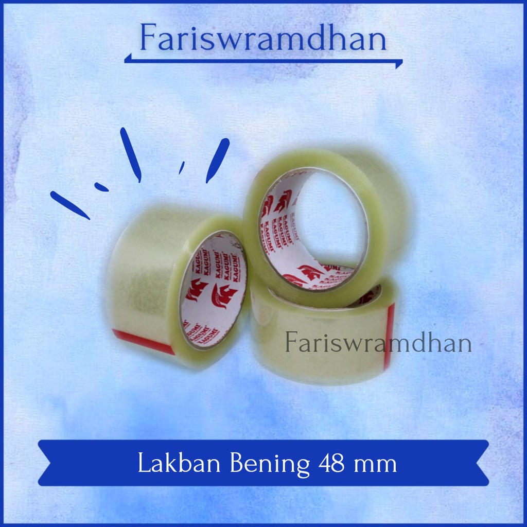 

A032-Lakban Bening Murah Berkualitas 48 MM