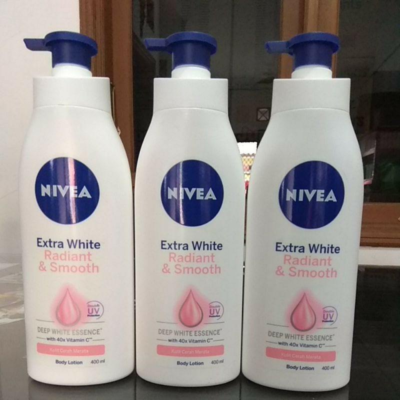 NIVEA Extra White Radiant &amp; Smooth Body Lotion 100 / 200 / 400 ml