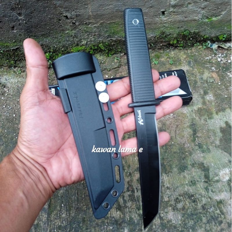 PISAU SURVIVAL OUTDOOR KOBUN HITAM