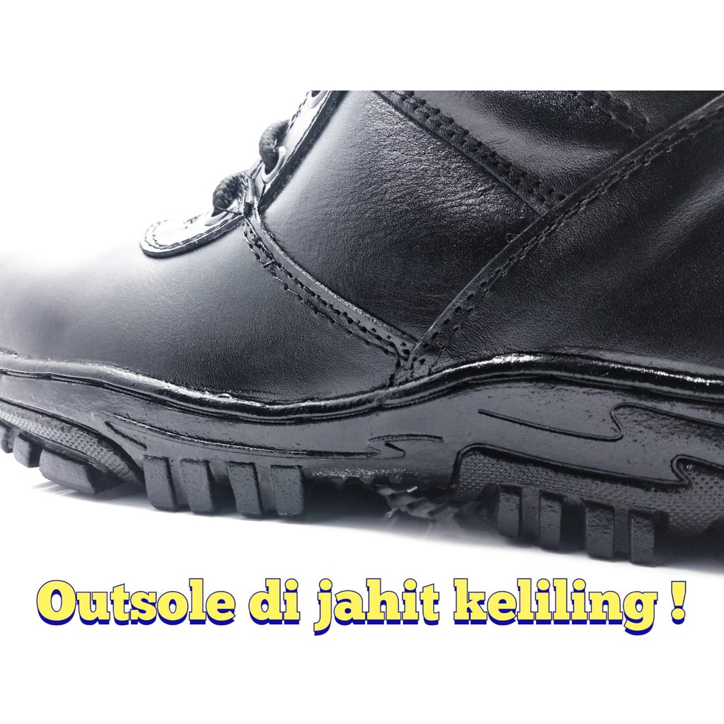 Sepatu PDL TNI model jatah pembagian asli Kulit
