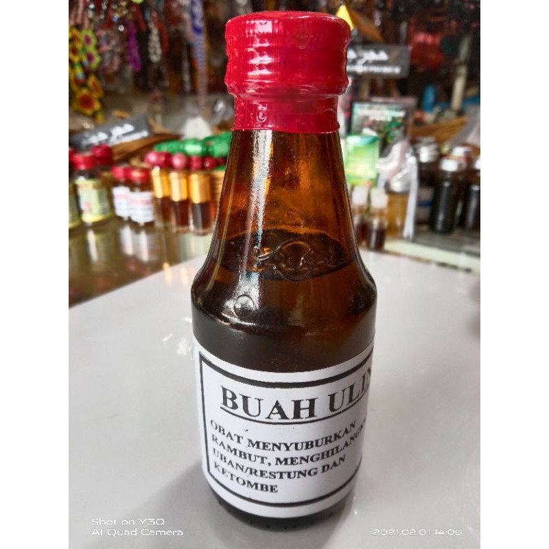 Minyak rambut penghitam anti uban menyuburkan rambut