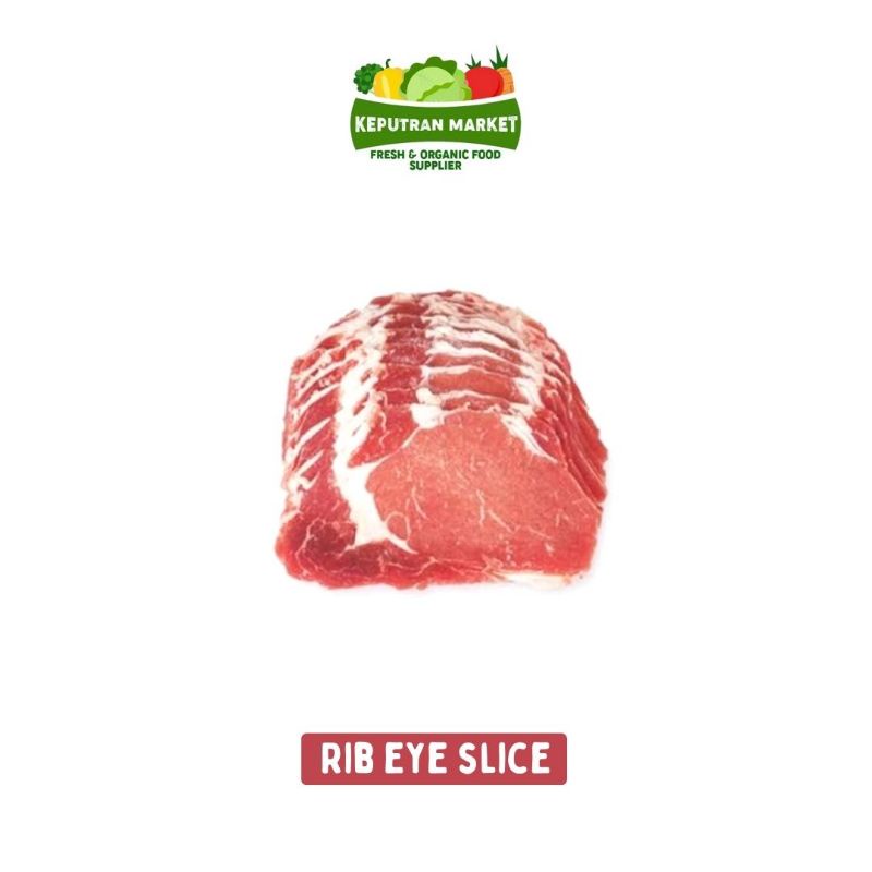 

Rib Eye Slice Per Kg / Daging Segar
