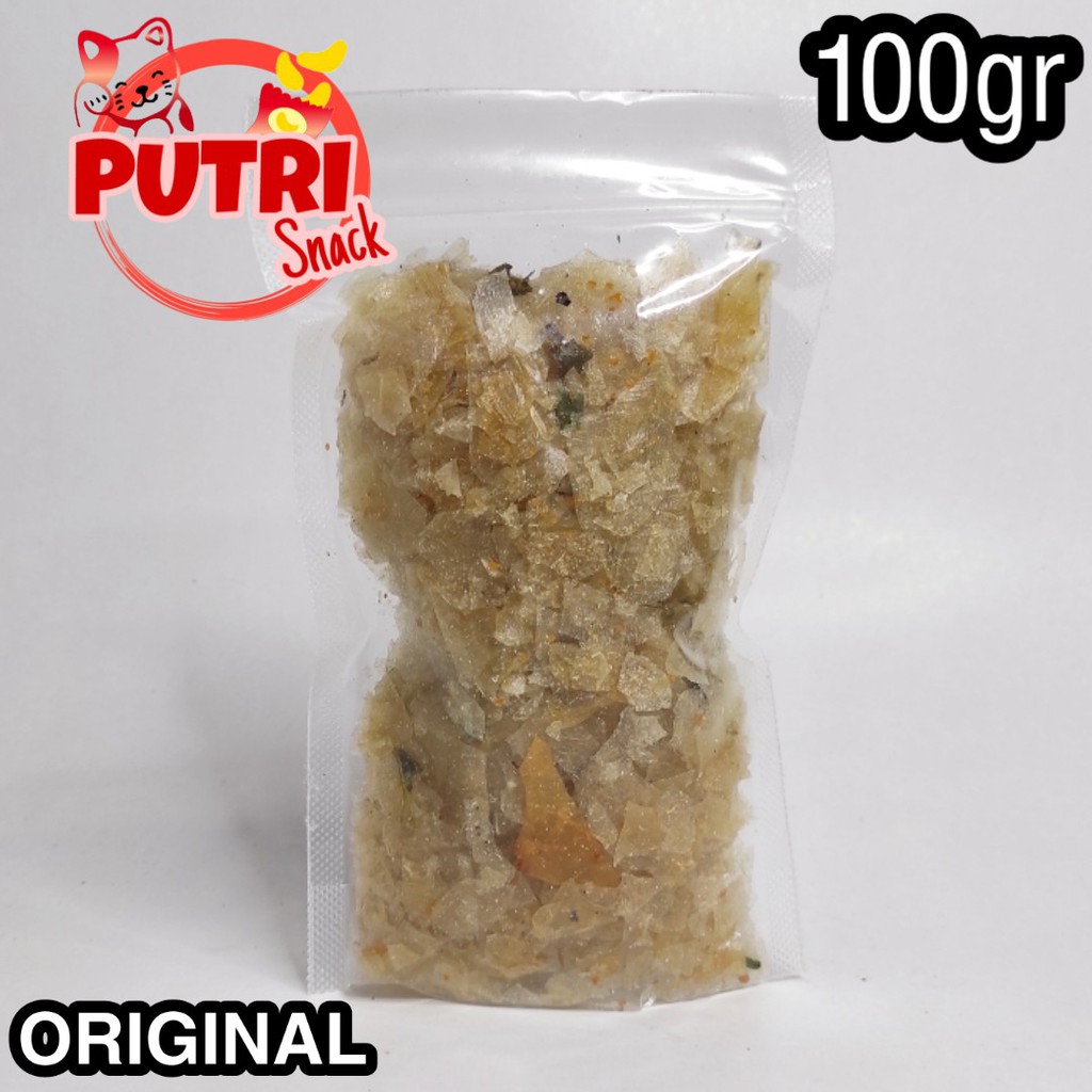 Keripik Kaca / Beling / Beledag 100gr Kemasan Standing Pouch