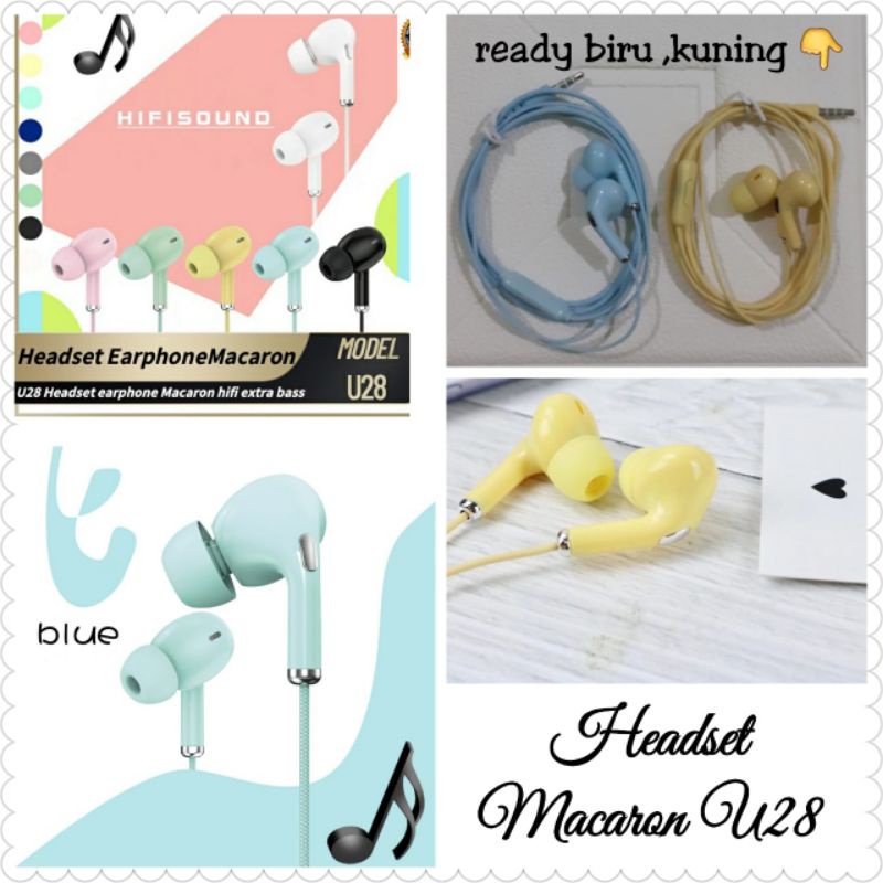 Headset Macaron U28