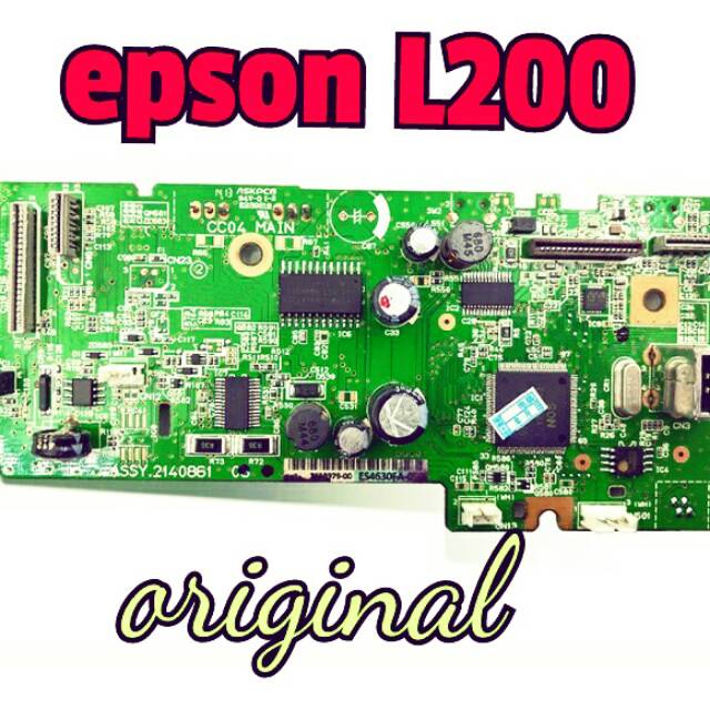 Mesin motherboard mainboard printer epson L200