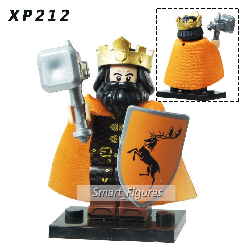 Mini Figure Karakter Game of Thrones Robert Baratheon Spearwielder KT1029