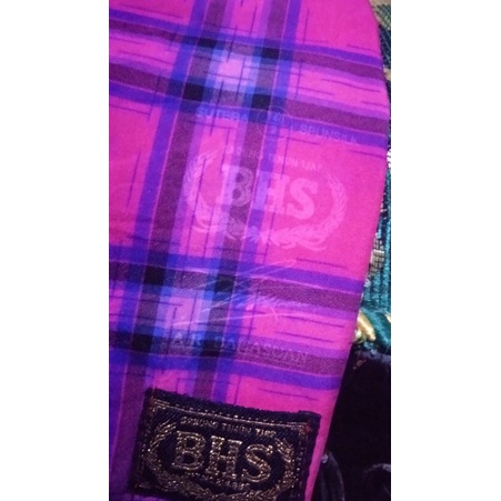 sarung bhs kbs pink full sutra second