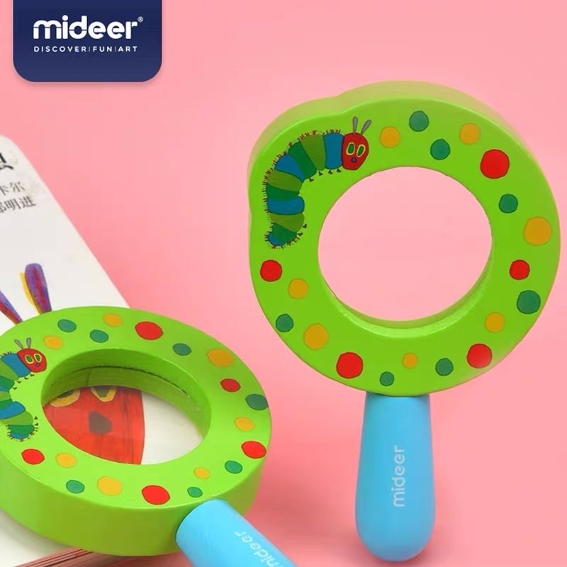 mideer Eric carle magnifying glass kaca pembesar anak