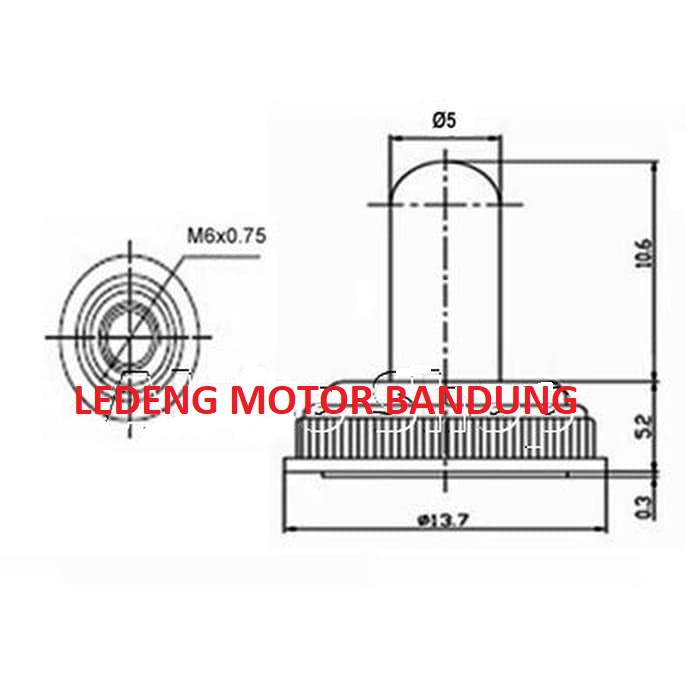 Karet Kondom Saklar Togel Switch Toggle On Off Waterproof Anti Air