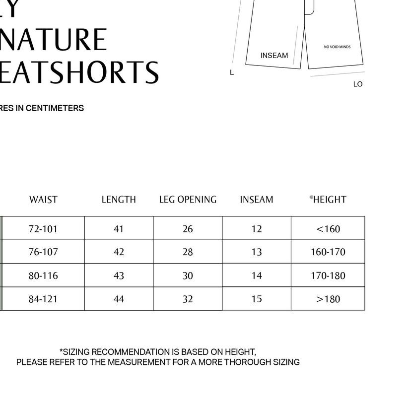 ✹ No Void Minds Aezy Signature Sweatshorts | Sand ➻