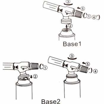 Gas Blow Torch Fire Flame Gun Gas Portable CNS