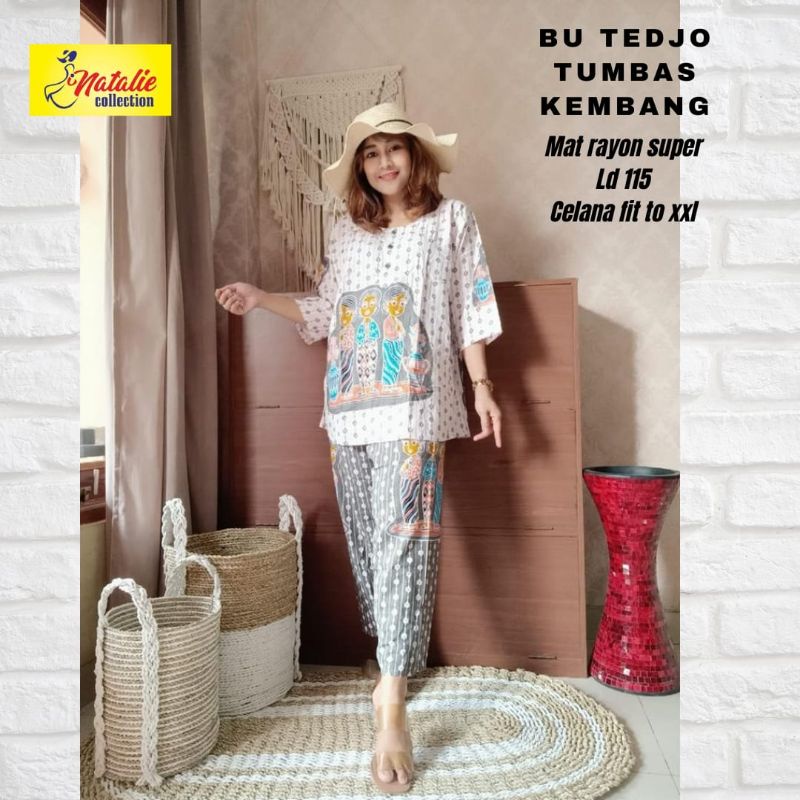 set bu tejo tumbas kembang