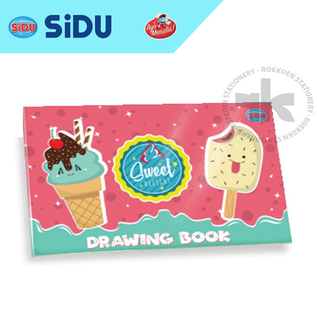 

Sidu Buku Gambar A4 120gsm 10 lembar