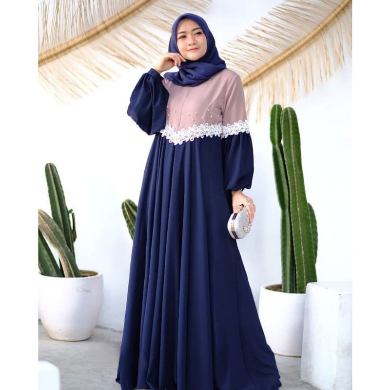 Gamis Lebaran Dress Clarissa Maxy