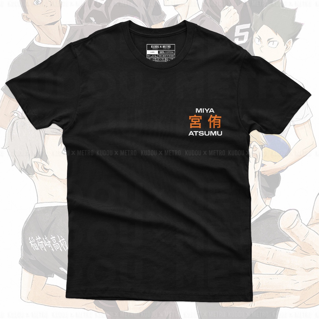 Tshirt Miya Atsumu Statistic Anime Manga Haikyu Premium Unisex