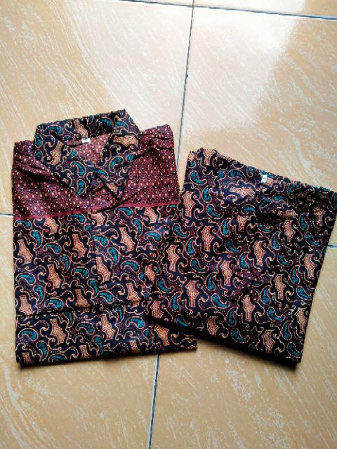 Atasan Batik Dolby Dolbi Dobby Doby Tenun Sutra Tulis Halus Katun Atbm Baron ,sarombit Atasan