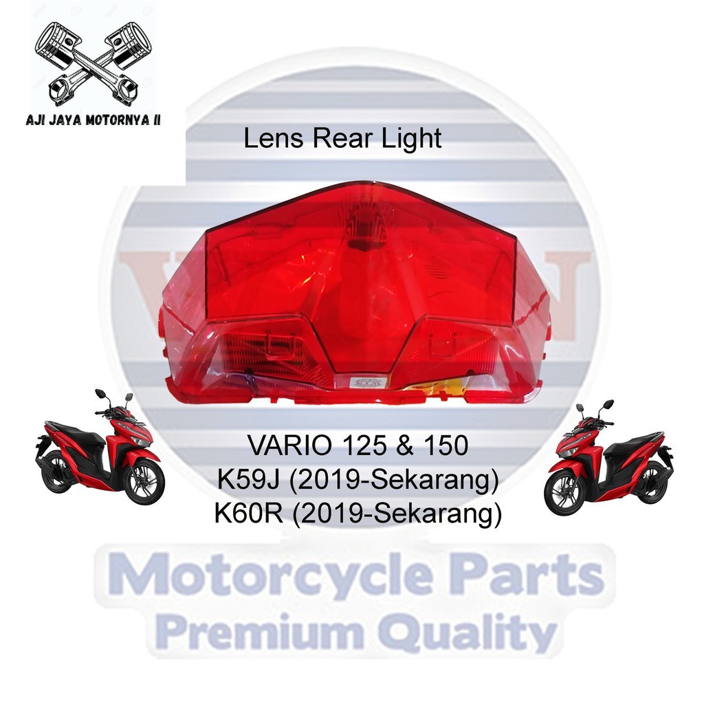 kaca mika stop vario 125 150 esp new 2018 mika kaca lampu stop belakang vario 125 150 led new 2019