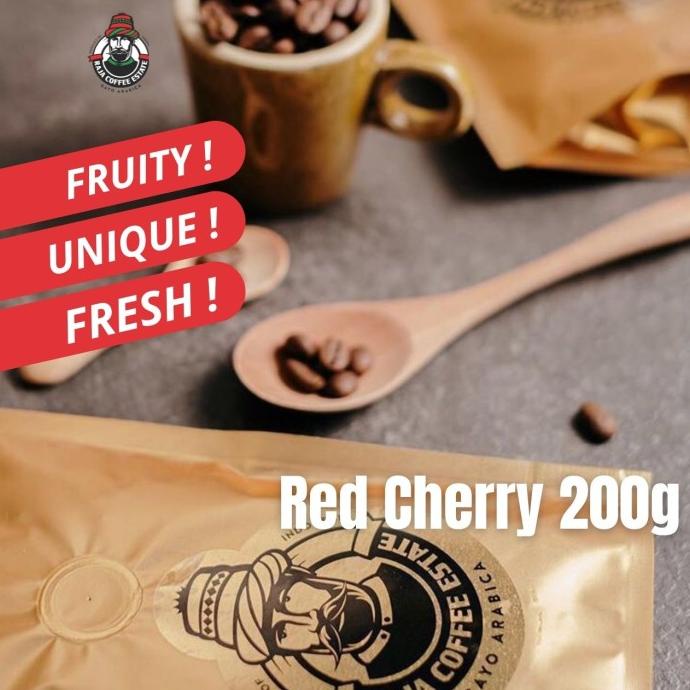 

[ COD ] KOPI ARABIKA ACEH GAYO BIJI BUBUK RED CHERRY - RAJA COFFEE ESTATE - BIJI LIMITED EDITION Kode 1092