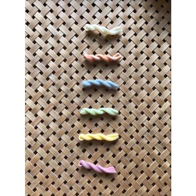 

Gemelli rainbow pasta