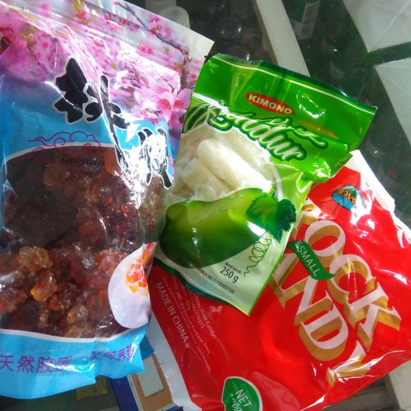 

PROMO PALING MURAH,3macam (peach gam500g,kundur250g&gula batu400g)