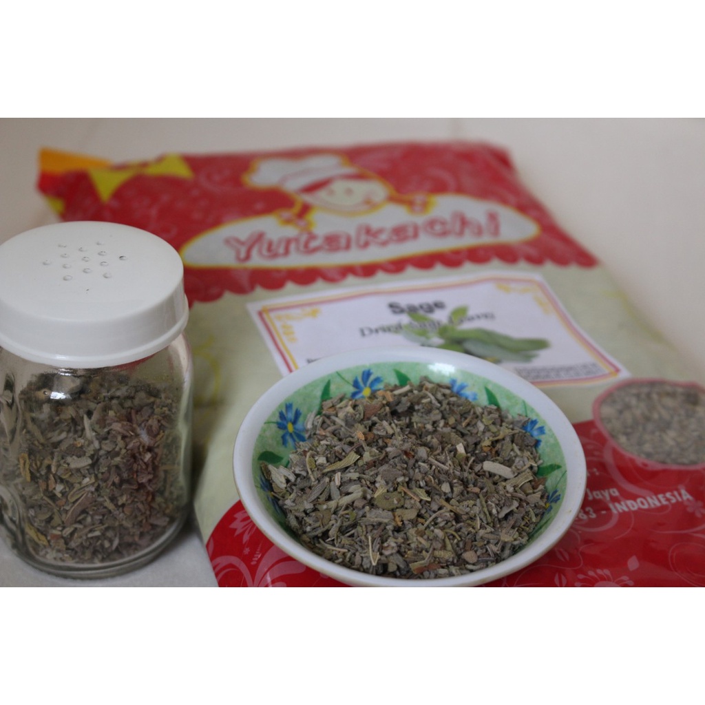 Pure SAGE Leaves Dried TURKY / Daun Sage Kerinng (100 ml)