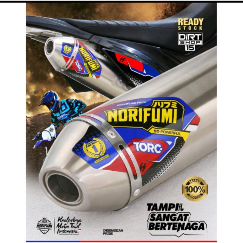 Knalpot NORIFUMI TORC original CRF 150
