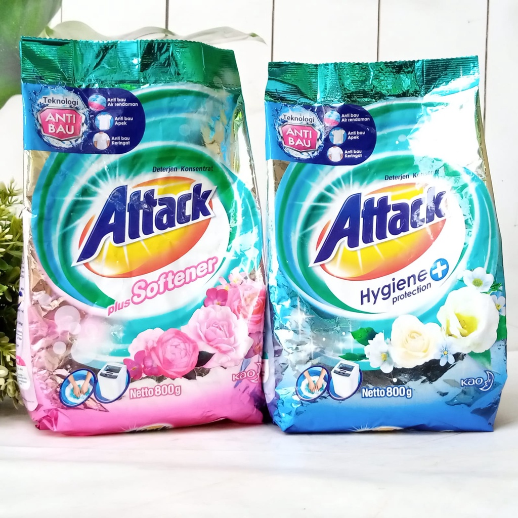 Attack Deterjen Kosentrat Bubuk 750gr/800gr