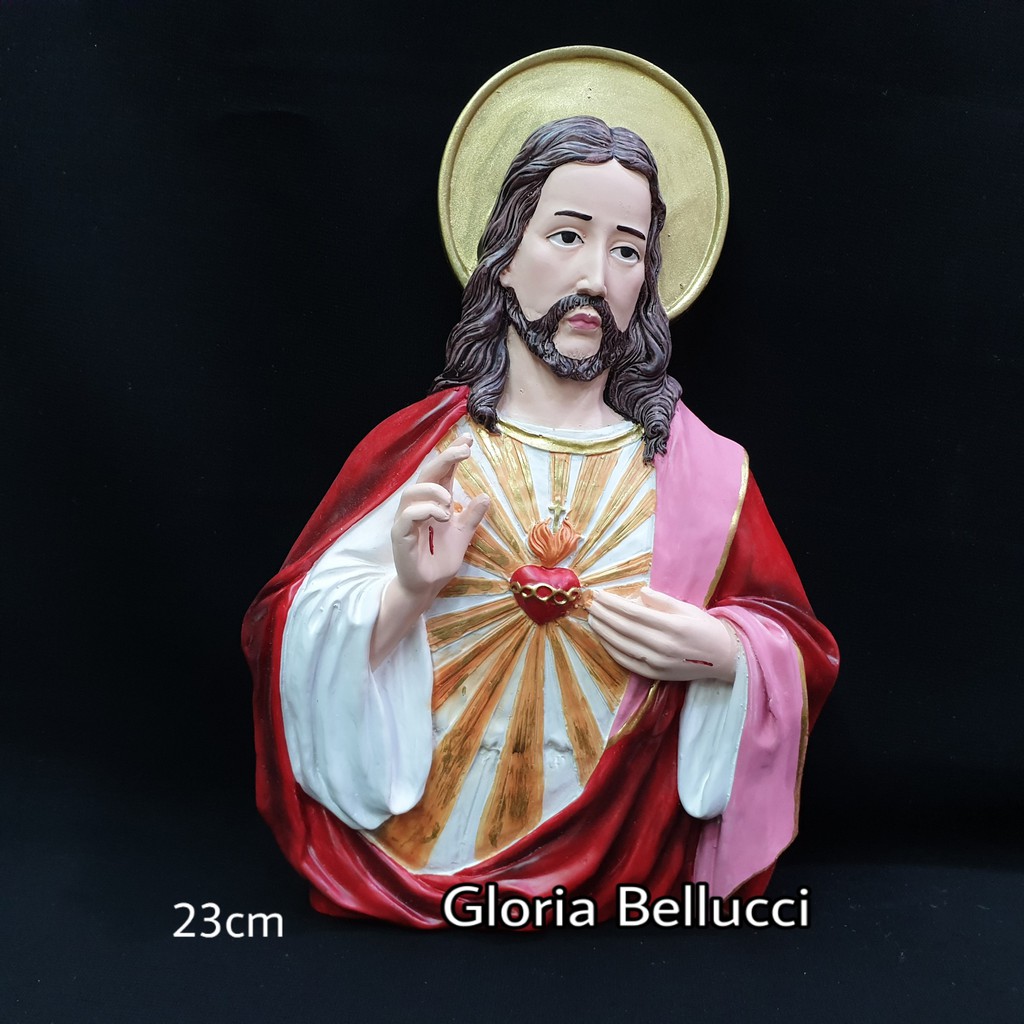 patung pajangan tuhan yesus dinding gantung jesus dekorasi rumah