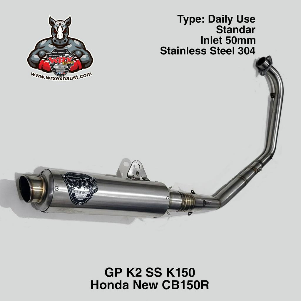 Knalpot WRX GP SS K150 New CB150R