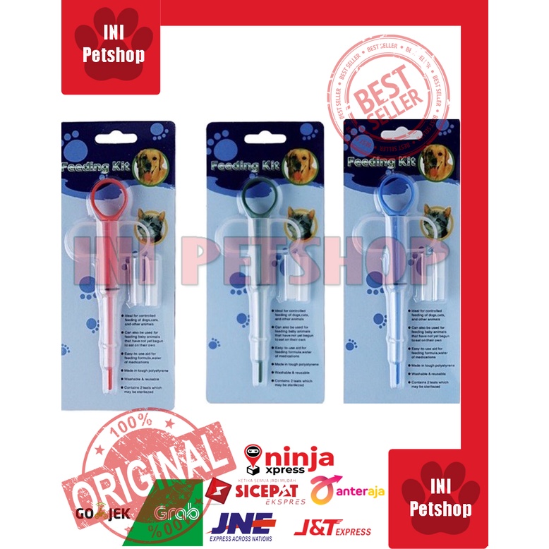 HC-0006 - pet feeding kit / pelontar obat pil untuk hewan
