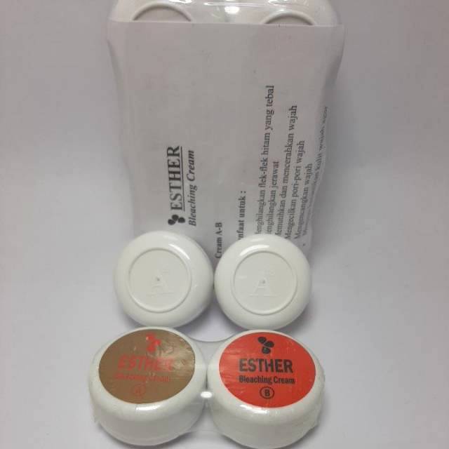 Cream Esther Bleaching AB Original Pot Putih