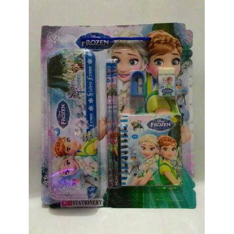 

Paket Alat Tulis - Paket Puzzle Anak - Paket Ujian Study Set / Paket Alat Tulis Frozen Produk