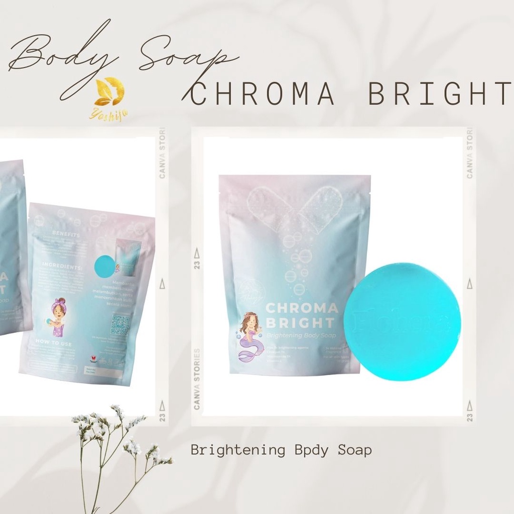 FLOHERA CHROMA BRIGHT  Brightening Body Soap