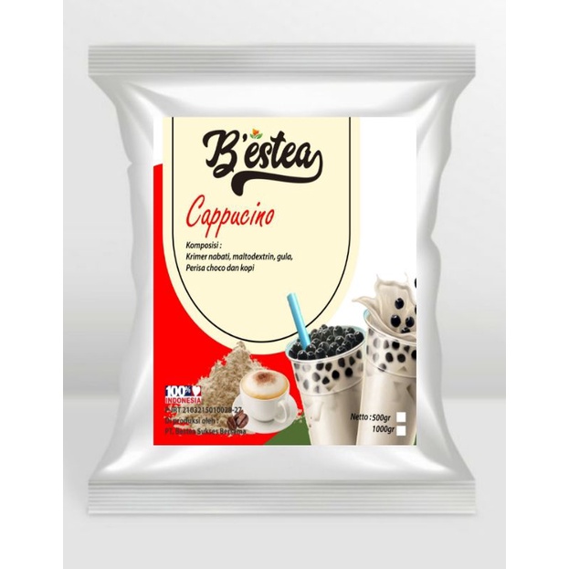 

Bubuk Minuman Cappucino 1kg Bestea Powder Drink