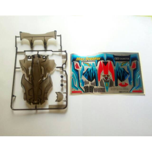 Body+stiker max breaker black special