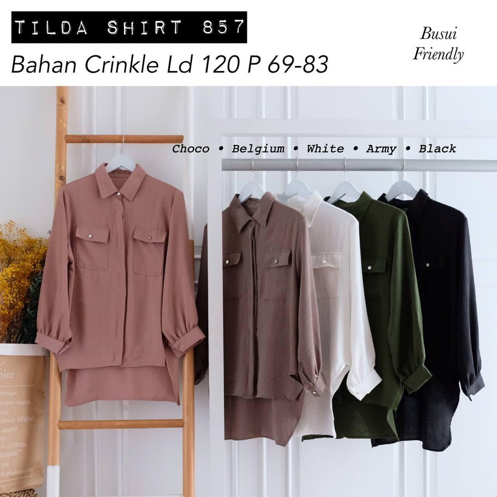 TILDA SHIRT / BLOUSE / KEMEJA / ATASAN