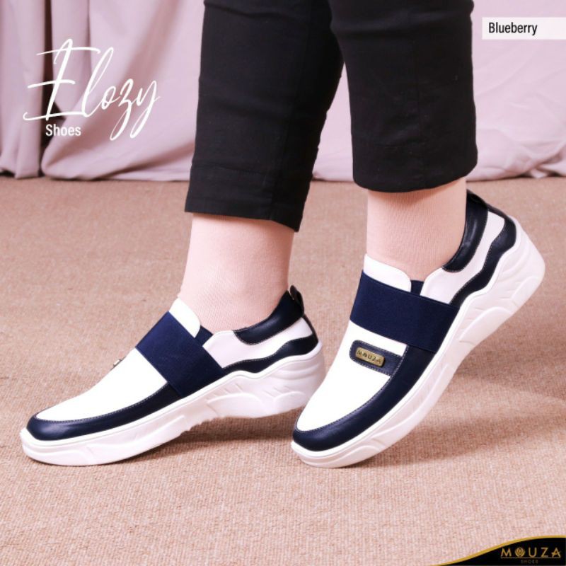 [Puby] SEPATU ELOZY by MOUZA SHOES INDONESIA-Bluberry