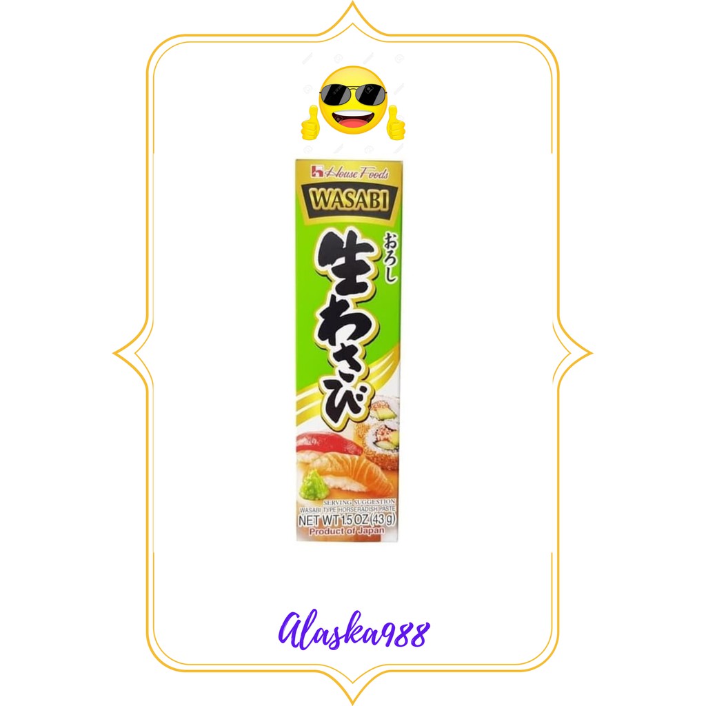 HOUSE WASABI - PASTA WASABI - NERI WASABI