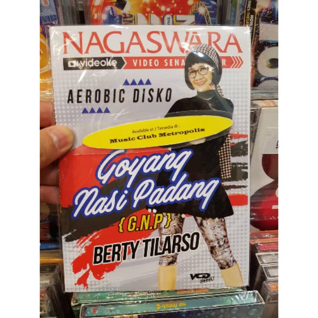 VCD SENAM AEROBIC DISKO BERTY TILARSO - GOYANG NASI PADANG