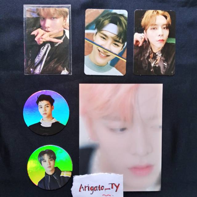 Haechan Irregular Photocard CC Superhuman, Johnny regulate, Postcard Yuta