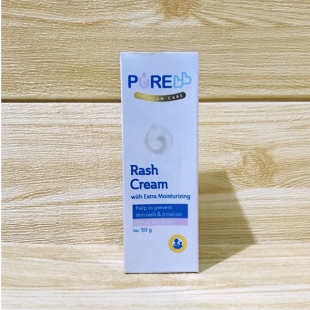 Pure Rash Cream | Mengatasi Iritasi dan Ruam Popok | Melindung Kulit Bayi