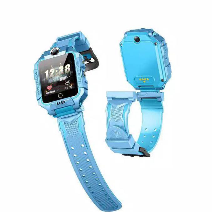 Jam Imoo Z6 Frozen Smartwach Z6 Biru Frozen anti air 360 drajat - Biru Muda