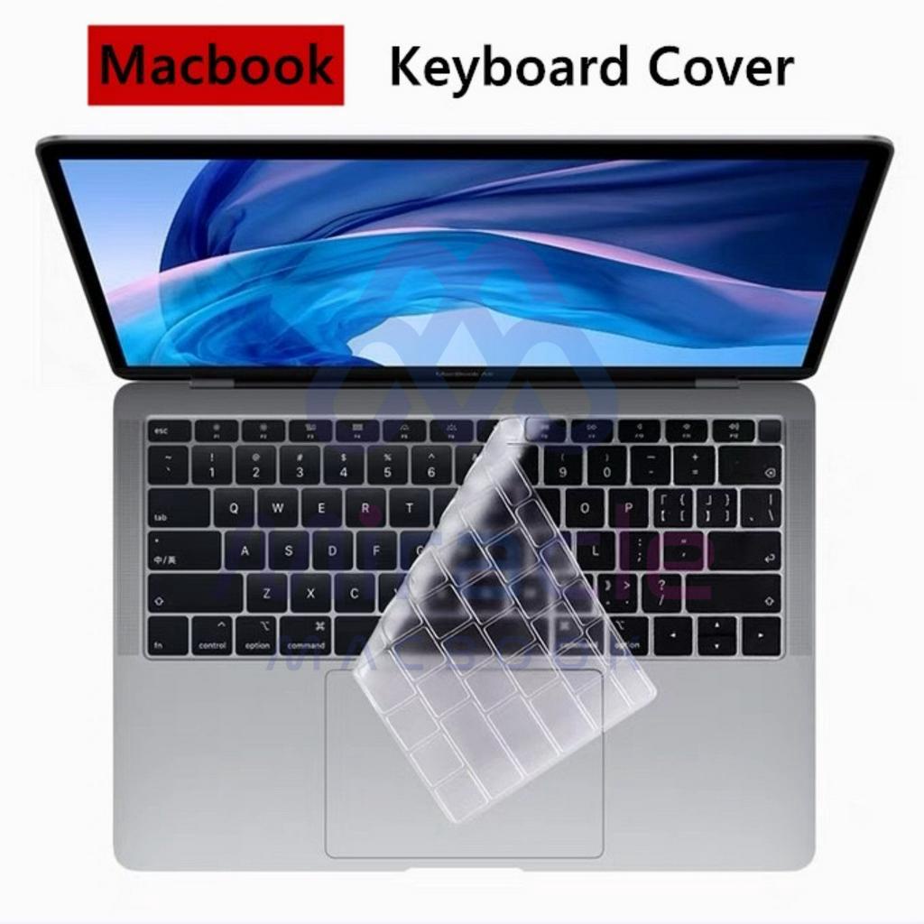 KEYBOARD PROTECTOR COVER BAHAN SILICONE MACBOOK NEW AIR PRO 13 14 15 16 M1 2020 2021