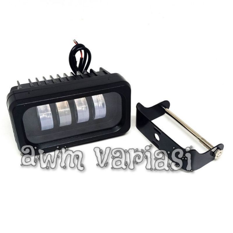 Lampu tembak 4 mata/ lampu motor / lampu led / lampu sorot/ lampu depan motor